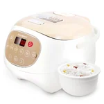 Joydeem Ceramic Rice Cooker DFB-C300 Non stick and Odorous All day Available for Reservation 3L