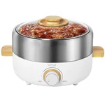 SONYA high-end multi-function cooking pot electric hot pot SYHP-2B 3L one-pot multi-purpose with barbecue tray Multi-purpose