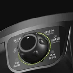 Liven Riyue Shabu-shabu multi-purpose shabu-roasting integrated electric hot pot electric oven SK-J3200 fast heating, smoke-free and non-sticky
