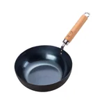 Zhensanhuan,Authentic Zhangqiu Iron Pan,Handmade Iron Pan,Uncoated,Physically Non-stick,24/28cm