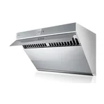 FOTILE JQG75 Series Side Range Hood Large Air Volume Household Range Hood 30’’ - Silver Gray