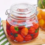 Scybe glass sealed storage tank set of 2 500ml+750ml