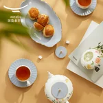 【中国直邮，时效10-15天】Auratic 国瓷永丰源月亮时光18头茶咖具
