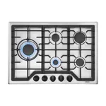 【有赠品】ROBAM老板 大火力灶具7G7H50 30英寸|双燃料（NG/LPG） 5炉布局 全黄铜炉头