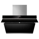 FOTILE JQG7522 30" Range Hood Under Cabinet Kitchen Stainless Steel Wall Mount with Mechanical Button (black)