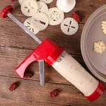 Baijie Baking tools, Butter Cookies Decorating Gun, 22 flower types, Can be disassembled