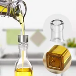 Prime Cook Two-piece glass oil bottle seasoning bottle, automatic opening and closing, dustproof and leak-proof,750ml/500ml