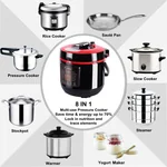 Aobosi YBW60-100Q1 Programmable Pressure Cooker 6Qt/1000W Stainless Steel Cooking Pot Digital Cooker