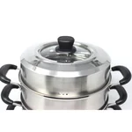 Concord four-layer stainless steel steamer SAS Large capacity Easy to clean Heat transfer fast