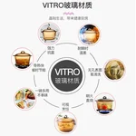 Makoto Smart Electric Clay Pot DGD30-30DG Multifunctional Stew Pot 3L