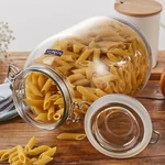 Scybe, Pandora Series Storage Bottle, Glass Sealed Jar, Large Diameter, Large Capacity, Moisture-proof and Insect-proof, 3200ml
