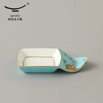 Auratic, Mrs. Porcelain·West Lake Blue, tableware Set, 6 pieces