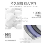 VELOSAN 温仑山鹅卵石汤锅微压炖锅不粘锅家用煮粥煲汤锅 24cm-白玉兰
