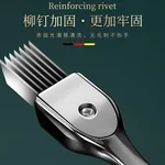 【中国直邮，时效10-15天】HUYO切葱丝神器超细葱丝刀大葱切丝刀切葱花葱末刨丝刀辣椒切丝神器 切葱器（无盖梳）