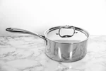 Duratux stainless steel three-layer 10-piece cookware set (silver)