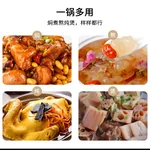 ASD, Natural ceramic casserole soup pot, Health pot, RXC60C1J, Rapid cold and rapid, Heat is not easy to crack, Heat storage and insulation, 6.0L