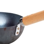 Zhensanhuan,Authentic Zhangqiu Iron Pan,Handmade Iron Pan,Uncoated,Physically Non-stick,24/28cm