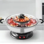 Sonya multi-function shabu-shabu pan, household electric oven, SYHS-4L, independent temperature control, rapid heating, 4L