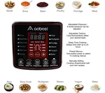 Aobosi YBW60-100Q1 Programmable Pressure Cooker 6Qt/1000W Stainless Steel Cooking Pot Digital Cooker