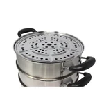 Concord four-layer stainless steel steamer SAS Large capacity Easy to clean Heat transfer fast