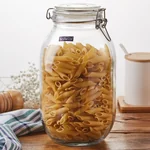 Scybe, Pandora Series Storage Bottle, Glass Sealed Jar, Large Diameter, Large Capacity, Moisture-proof and Insect-proof, 3200ml