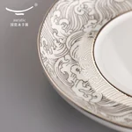 Auratic, Mr. Porcelain Sea Pearl, 4 Pieces Coffee Cup Saucer, Tea Cup, 180ml*2