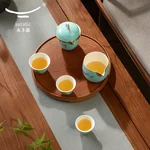 [Direct mail from China, delivery time is 10-15 days] Auratic Guochen Yongfengyuan Xihu Blue 6-head Travel Set (210ml)