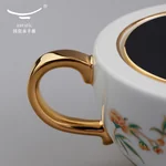 【China Direct Shipping, 5-7 days】Auratic Guochen Yongfengyuan Lady Porcelain 6 Heads Chinese Tea Set (220ml)