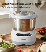 Joydeem Dough Maker with Ferment Function, Microcomputer Timing, Face-up Touch Panel,, 304 Stainless Steel,7L