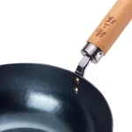 Zhensanhuan,Authentic Zhangqiu Iron Pan,Handmade Iron Pan,Uncoated,Physically Non-stick,24/28cm