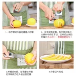 HEQING Stainless steel slicer, Finger guard, Quick slice and pellet, Uniform thickness