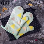 JiaBai  thickening insulation gloves oven microwave oven special two