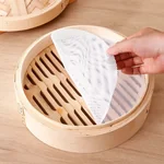 Zilo, Nano silicone steamer pad, silicone steamer cloth, food-grade silicone, high temperature resistance, non-adhesion, 32cm*4 pieces