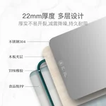 Lifease,304 stainless steel, Double-sided chopping board, Raw and cooked separately, No smell and easy to clean, 42*29*2.2cm
