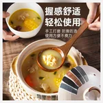 【中国直邮，时效8-20天】唐宗筷进口鸡翅木汤勺 加深木勺铲天然家用无漆无蜡加长柄 大汤勺