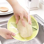 Microfiber Dishcloth and Towel Gourd Brush Loofah Sponge