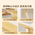 【中国直邮，时效10-15天】树可月桂食品级漏勺笊篱大号家用厨房捞饺子捞面耐高温沥水过滤网捞勺 米白色捞勺