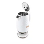 Aroma 家用电热水壶 AWK-3000 医用级316不锈钢 双层隔热  双色可选 1.2L-白色
