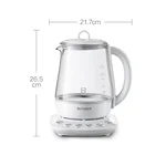 Buydeem K123US Fully Automatic Health Kettle, Multifunctional Household Kettle for Boiling Water and Tea, Stewing and Cooking in One, Off-White, 1.5L