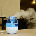 Homeleader J04-017 Ultrasonic Air Humidifier, 3.5L Cool Mist Humidifier with 4-Color LED Night Lights