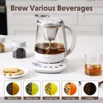 Buydeem Tea Extraction Health Pot, 1.5L Professional Tea Extraction Boiler, Multi-function Tea Brewing Pot K156