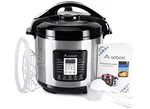 Aobosi Electric Pressure Cooker 8Qt/1200W Multi-Functional Non-Stick Cooking Pot Digital YBW80-120G
