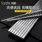 316L stainless steel antibacterial anti-slip chopsticks, more than every year square chopsticks, 10 pairs