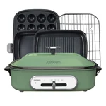 Joydeem multi-function cooking pot IT-6099B one easy to clean ,mint green