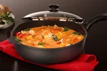 Swiss Diamond Nonstick Saute Pan with Lid - 4.3 qt (11") 6728c