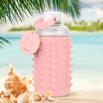 Simple HH Water Bottle Sports Water Container Traveling Bottle with Spike Silicone Protective Sleeve YH316GB