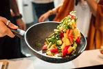 ELO Granit Evolution Heavy Forged Aluminum Kitchen Induction Cookware WOK Pan