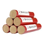 【China Direct Shipping, 10-15 days】Herb Langzhong 4cm Thunder Fire Moxibustion Moxa Sticks 6pcs + Wooden Moxibustion Box lhj02 Larger Moxibustion Surface, Stronger Moxibustion Feeling