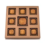 Hong Kong Qihua Eight Stars Jubao Mooncake Gift box Mid-Autumn Festival gift 5 flavors (9 pieces)
