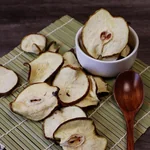 JiuLongTang Special Grade Fragrant Dried Snow Pear Slices Pure Natural Sulfur Free Cooling and Moistening 8oz/1lb